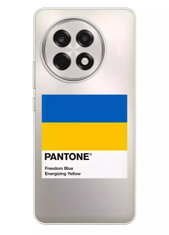 Чехол для OnePlus 13R с пантоном Украины - Pantone Ukraine