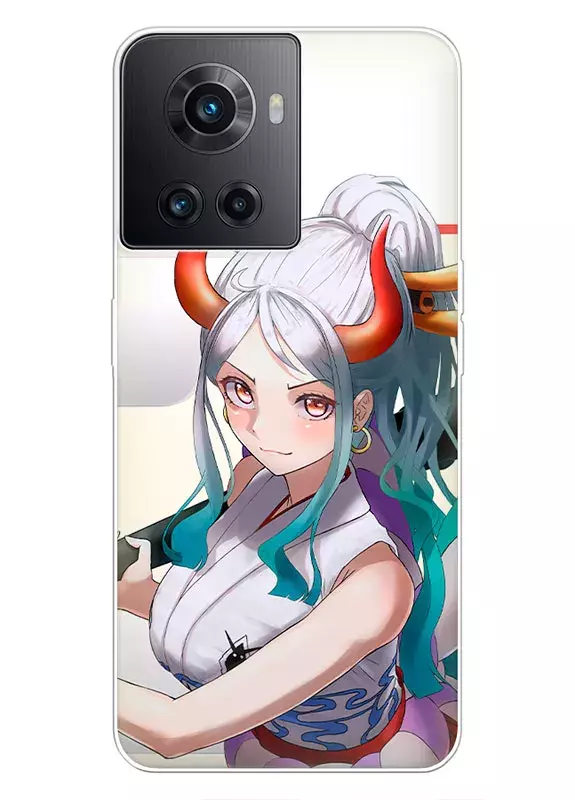 OnePlus Ace чехол - Ван-Пис One Piece чудесная Ямато крупным планом 