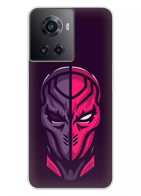 OnePlus Ace чехол - Детстроук Комикс DC Comics Deathstroke голова крупным планом вектор-арт 