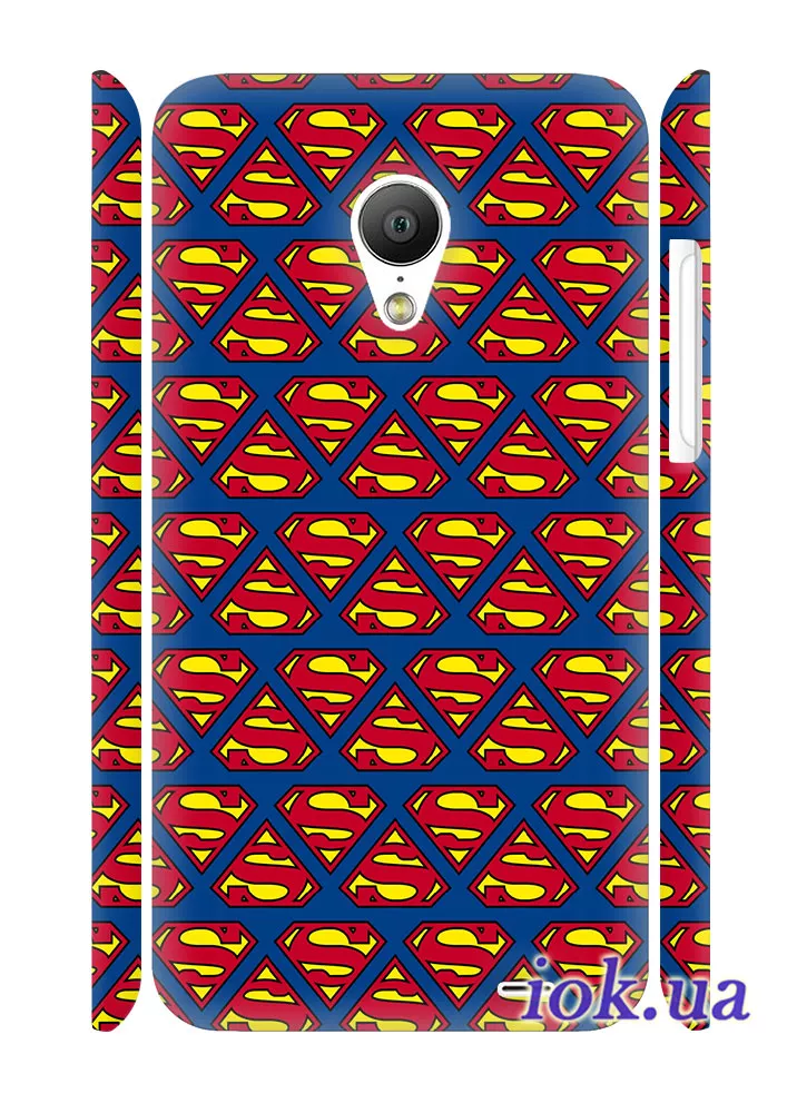 Чехол для Meizu MX3 - Лого Супермена
