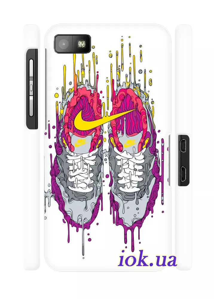 Чехол для Blackberry Z10 - Кроссовки Nike