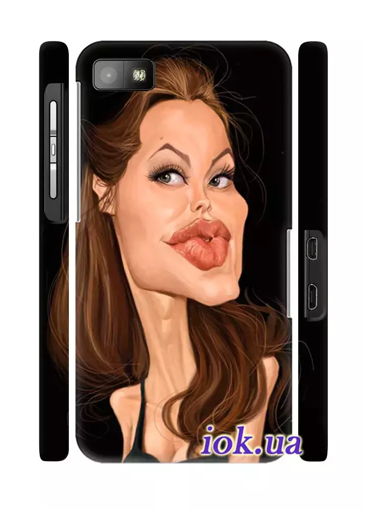 Чехол для Blackberry Z10 - Анджелина Джоли 
