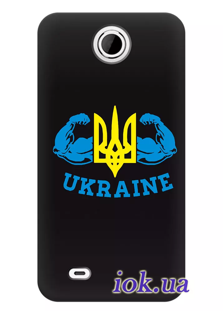Чехол для HTC Desire 300 - Сильная Украина