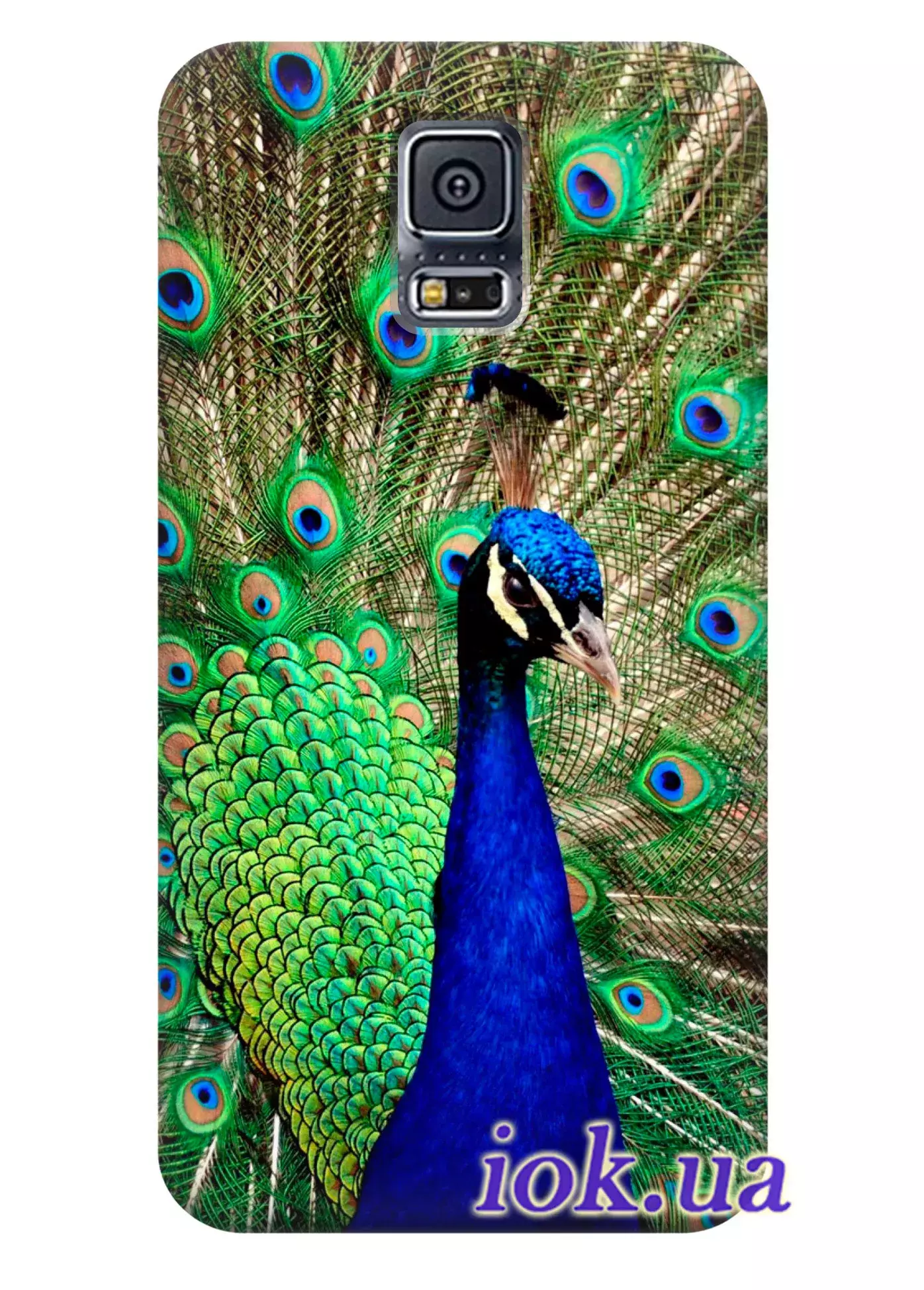 Чехол для Galaxy S5 Plus - Шикарная птица