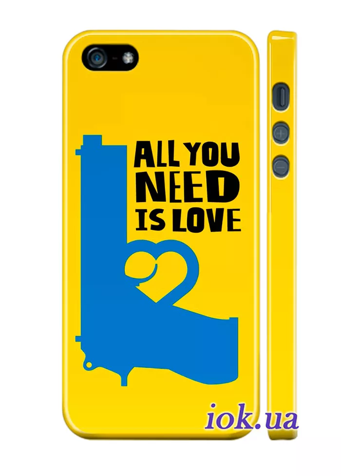 Чехол на iPhone 5/5S - All you need is love