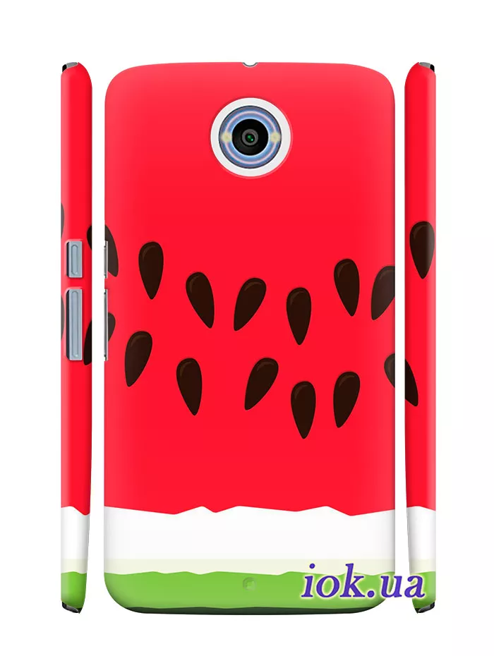 Чехол для Motorola Nexus 6 - Арбуз
