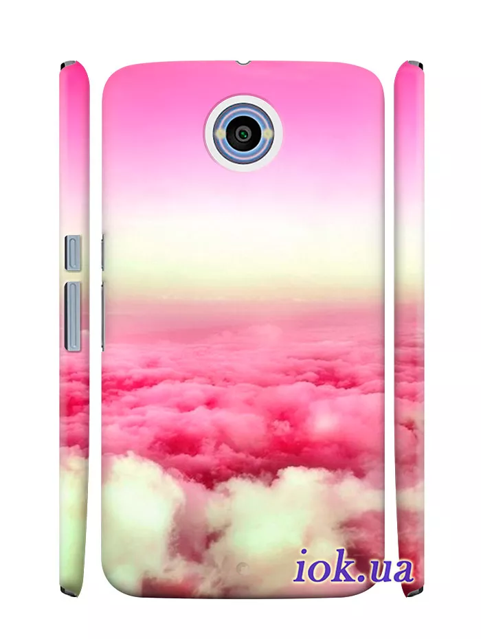 Чехол для Motorola Nexus 6 - Розовое небо