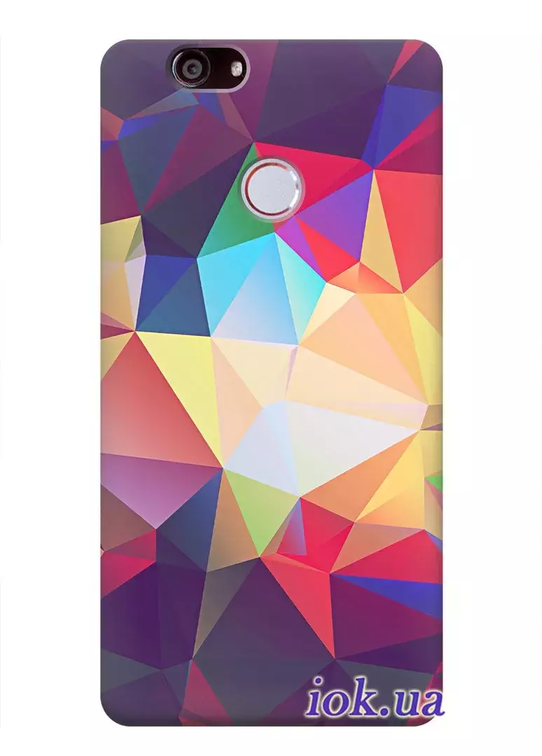 Чехол для Huawei Nova - Цветная геометрия