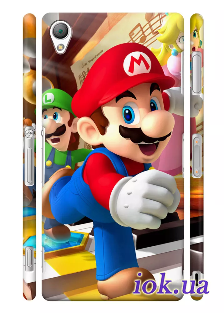 Чехол для Sony Xperia Z3 - Марио 