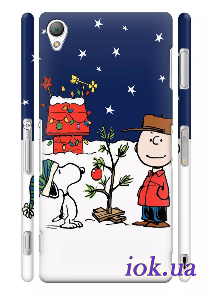 Чехол для Sony Xperia Z3 - Приключения Snoopy