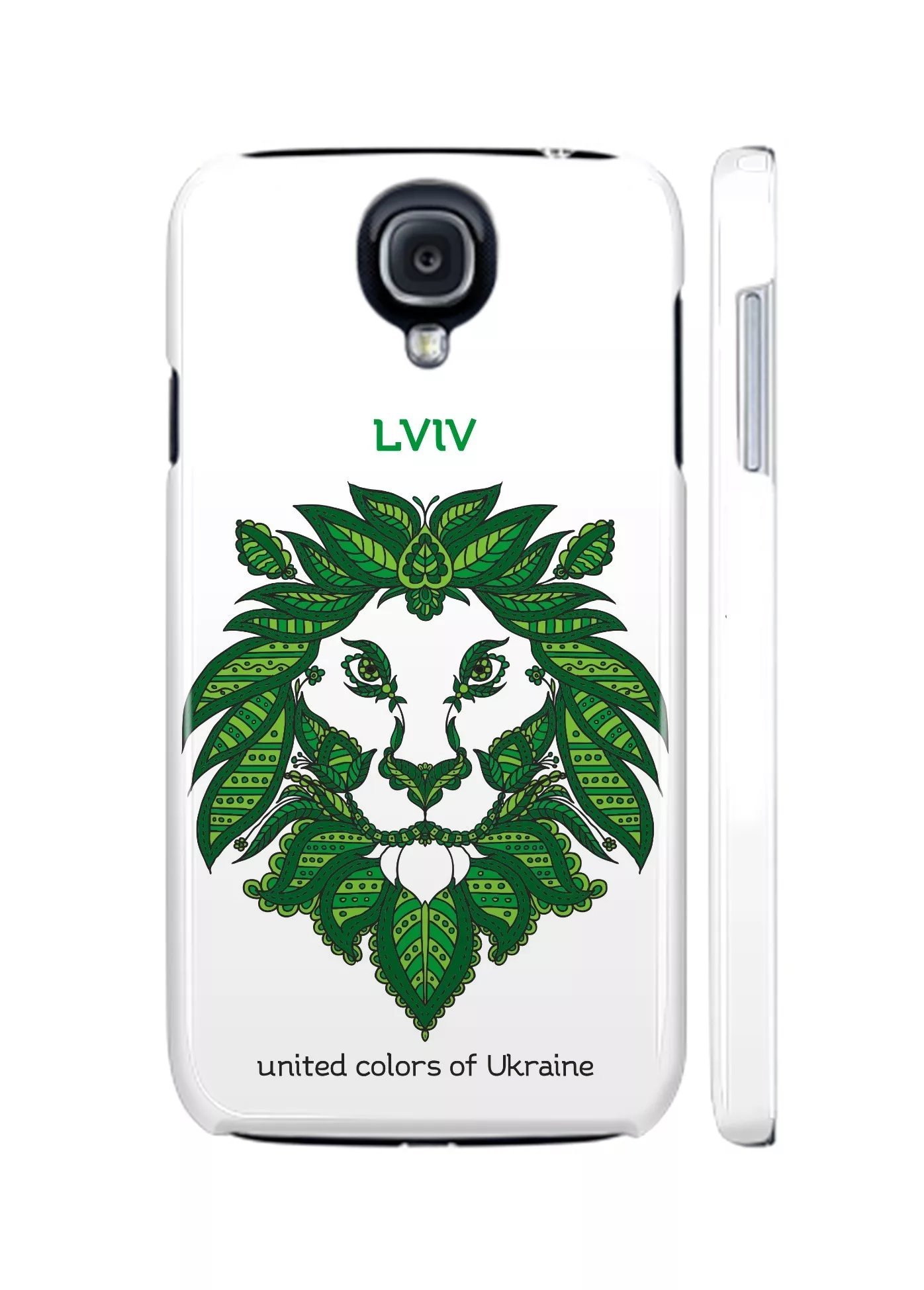 Лев в украинском стиле для Galaxy S4