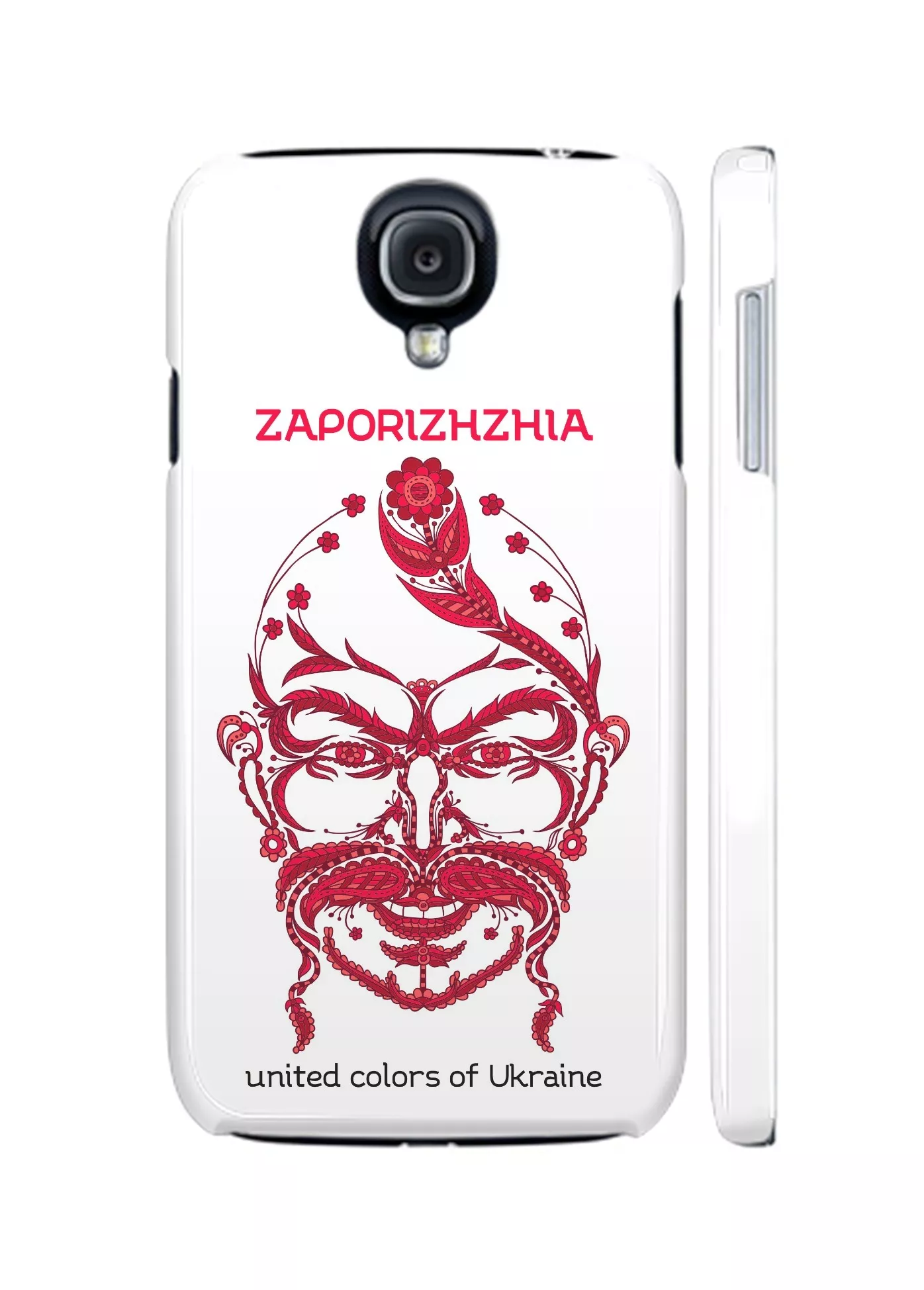 Украинский козак на чехле Galaxy S4