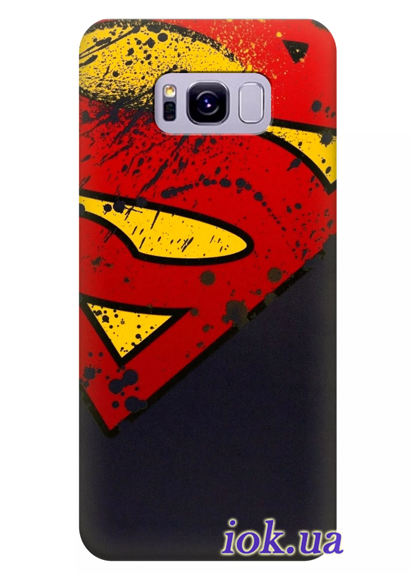 Чехол для Galaxy S8 - Супермен