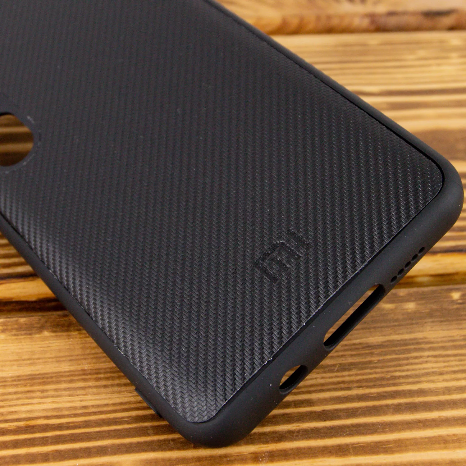 TPU чехол Fiber Logo для Xiaomi Mi Note 10 / Note 10 Pro / Mi CC9 Pro, Черный