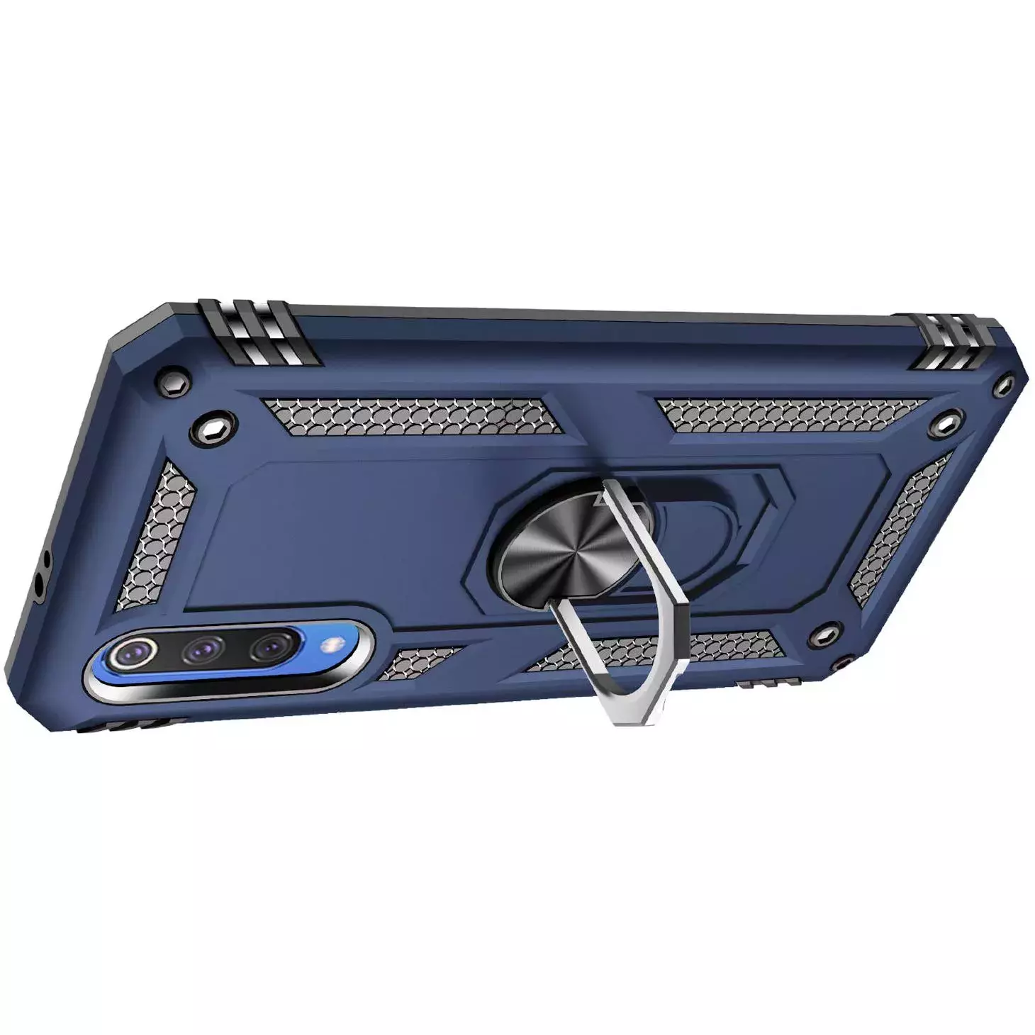 Ударопрочный чехол Serge Ring for Magnet для Xiaomi Mi 9 SE, Темно-синий