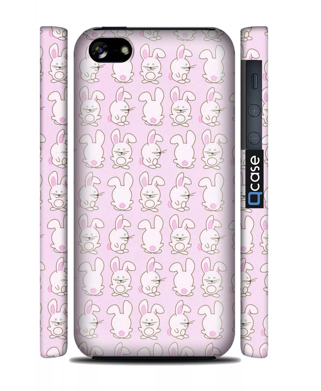 Нежный чехол с веселыми зайцами для iPhone 5C | 3D-Печать - Rabits