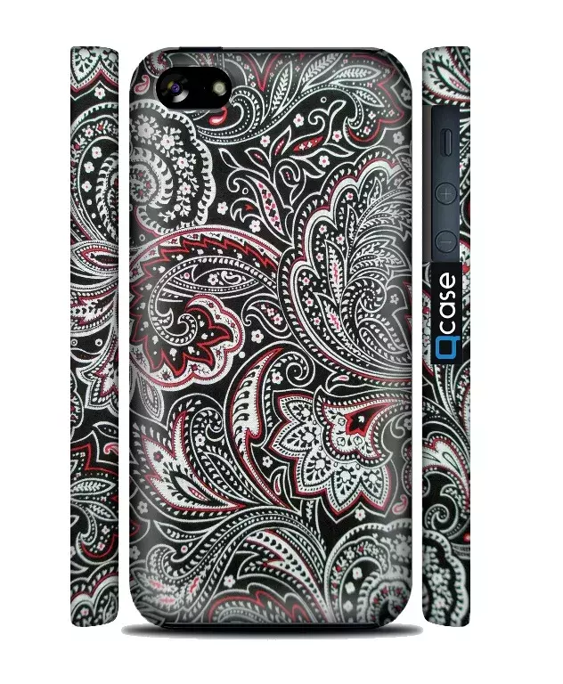 Чехол с красивым орнаментом цветов для iPhone 5C | 3D-Печать - Flowers