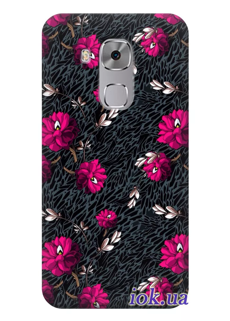 Чехол для Huawei Nova Plus - Сказочные цветы