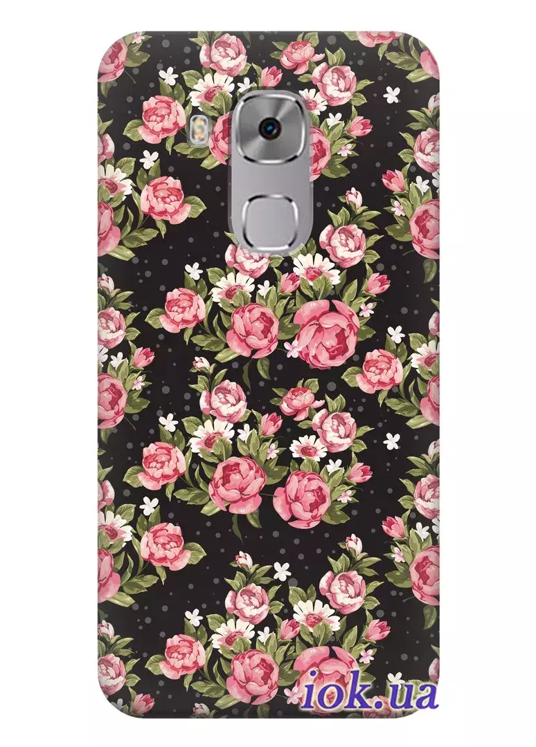 Чехол для Huawei Nova Plus - Яркие цветы