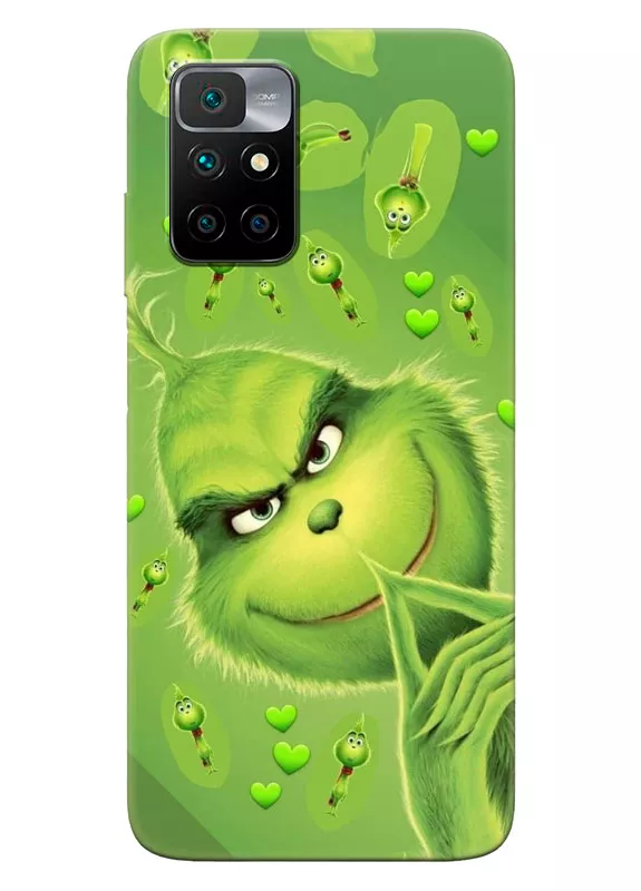 Чехол для Redmi 10 - Grinch Love