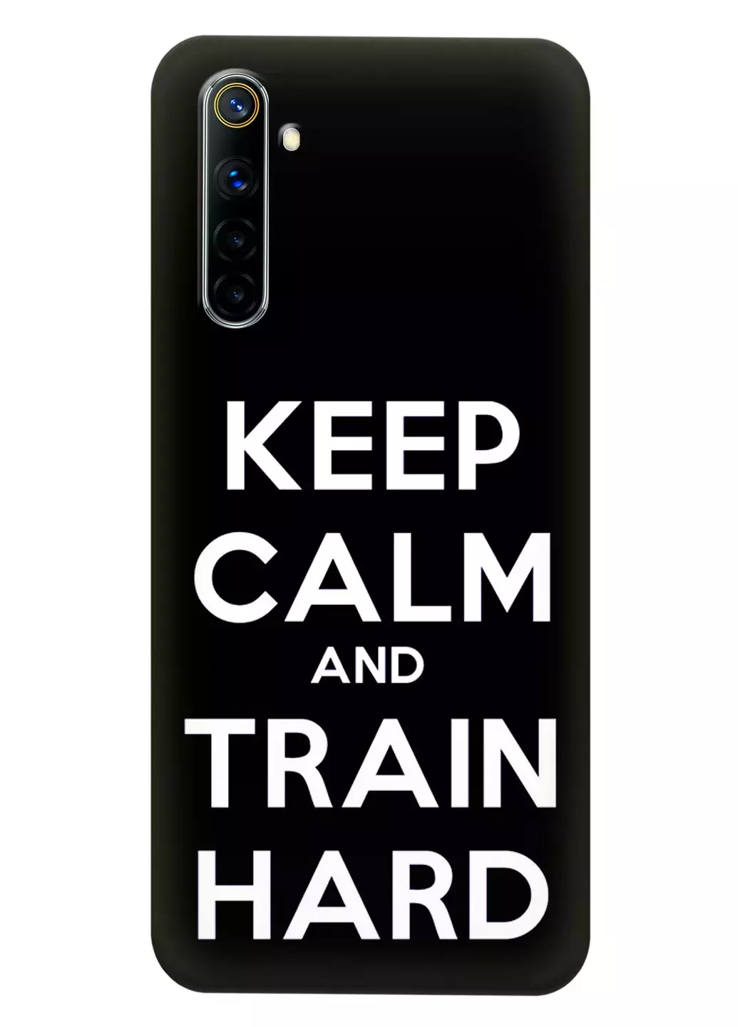Чехол для Realme 6i - Train Hard