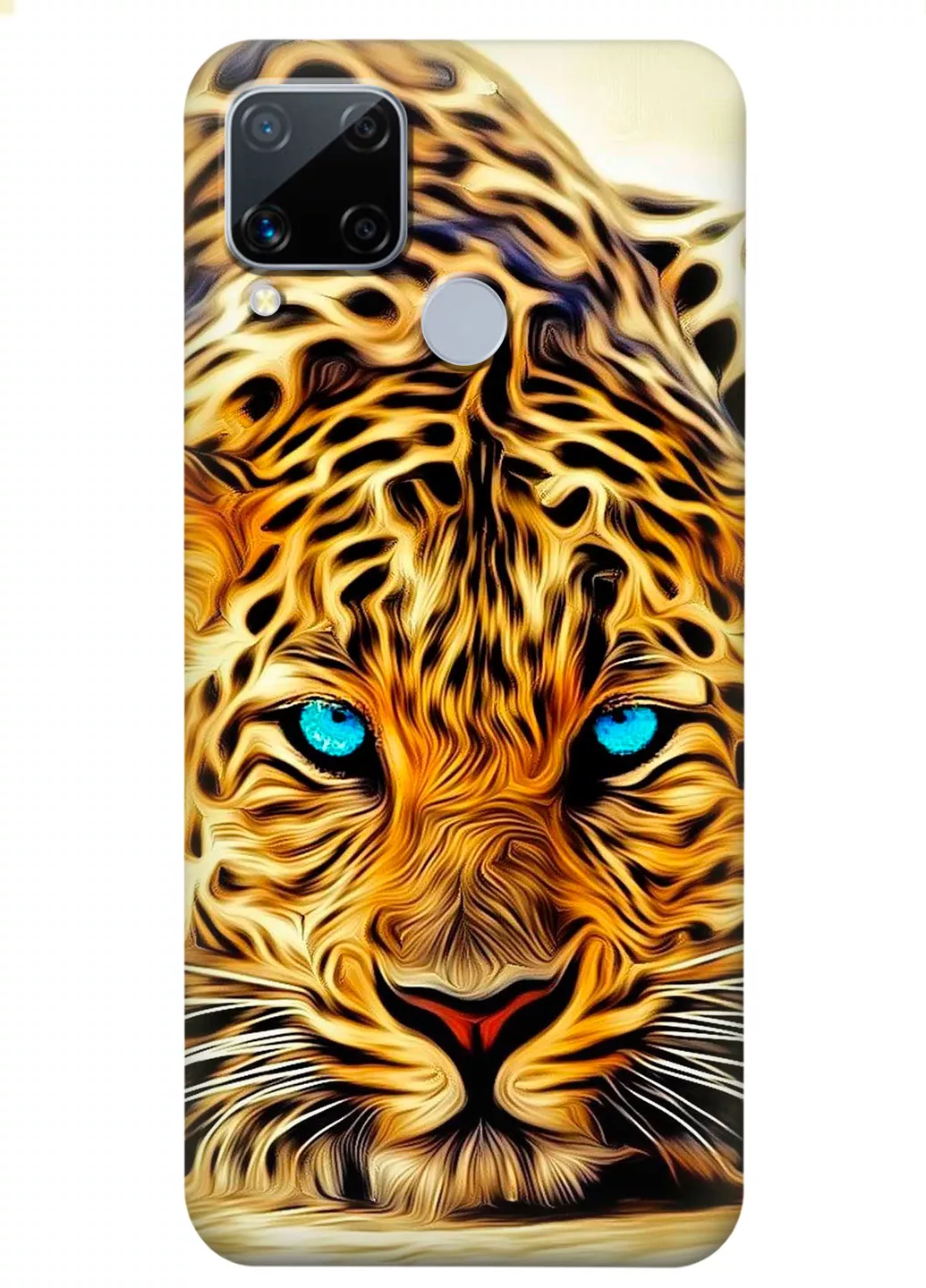 Чехол для Realme С15 - Леопард