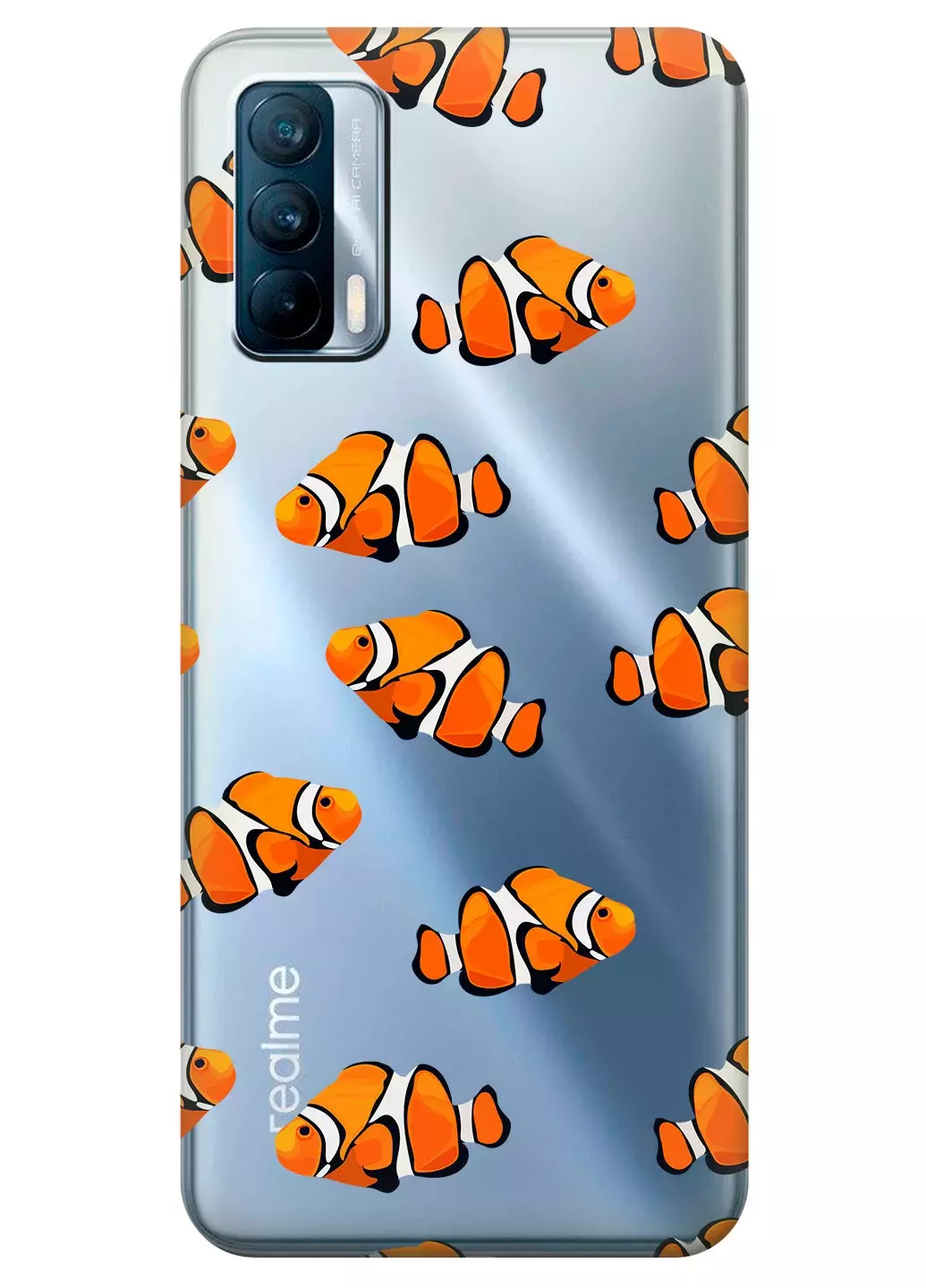 Чехол для Realme V15 - Рыбки