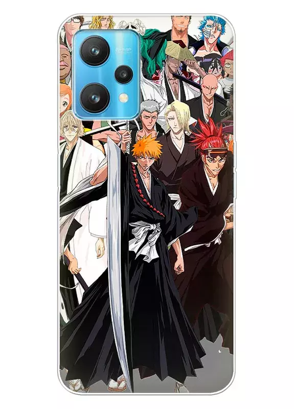 Realme 9 Pro Plus чехол - Блич Bleach все герои мультсериала