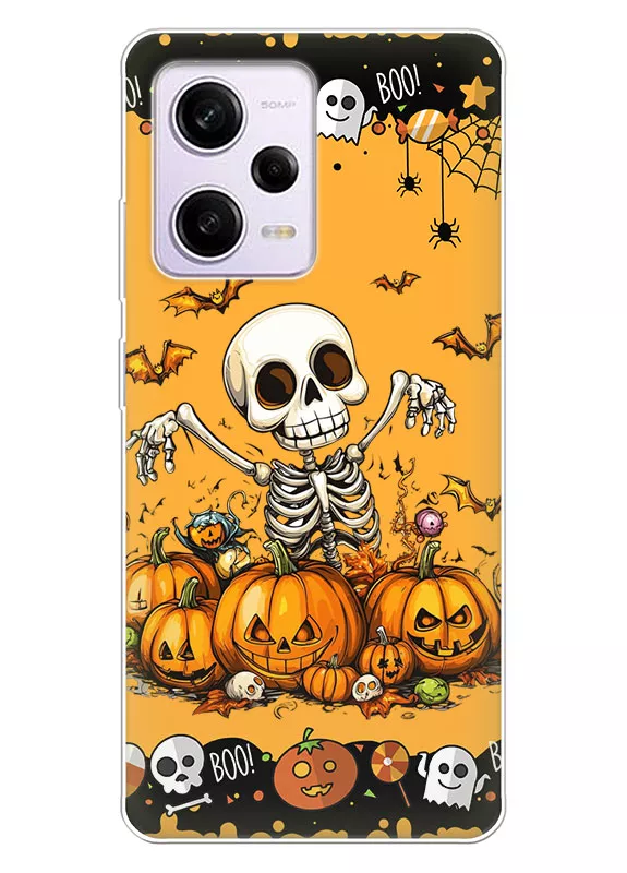 Чехол для Redmi Note 12 5G - Halloween Boo