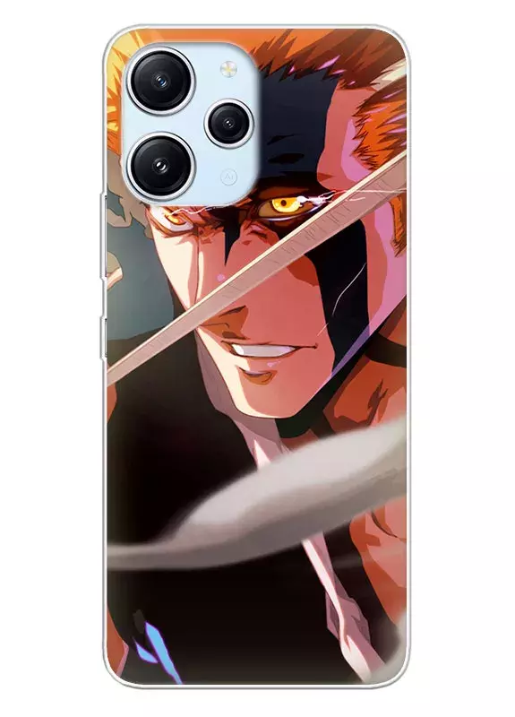 Xiaomi Redmi Note 12R чехол - Блич Bleach Ичиго Куросаки крупным планом
