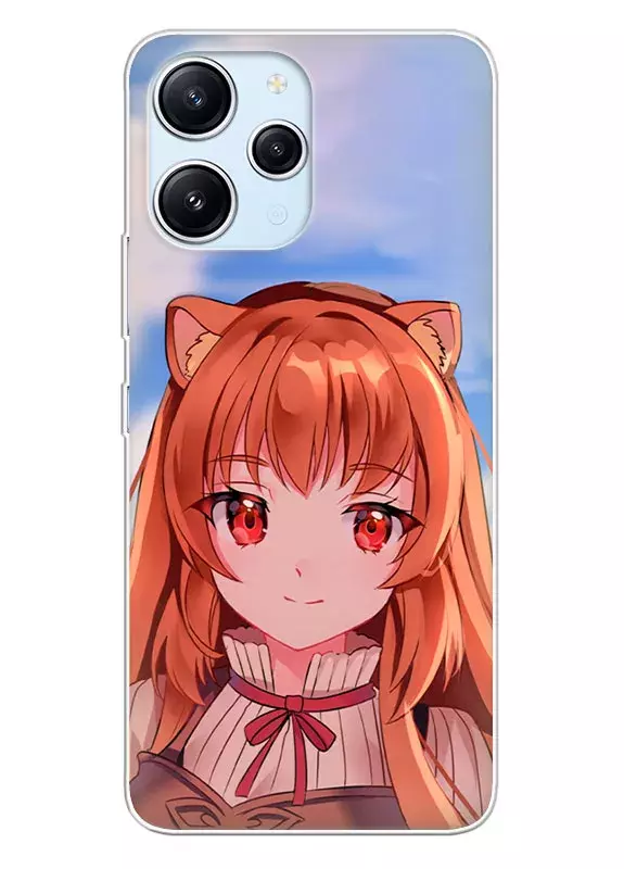 Xiaomi Redmi Note 12R чехол - Восхождение Героя Щита The Rising of the Shield Hero чудесное лицо Рафталии