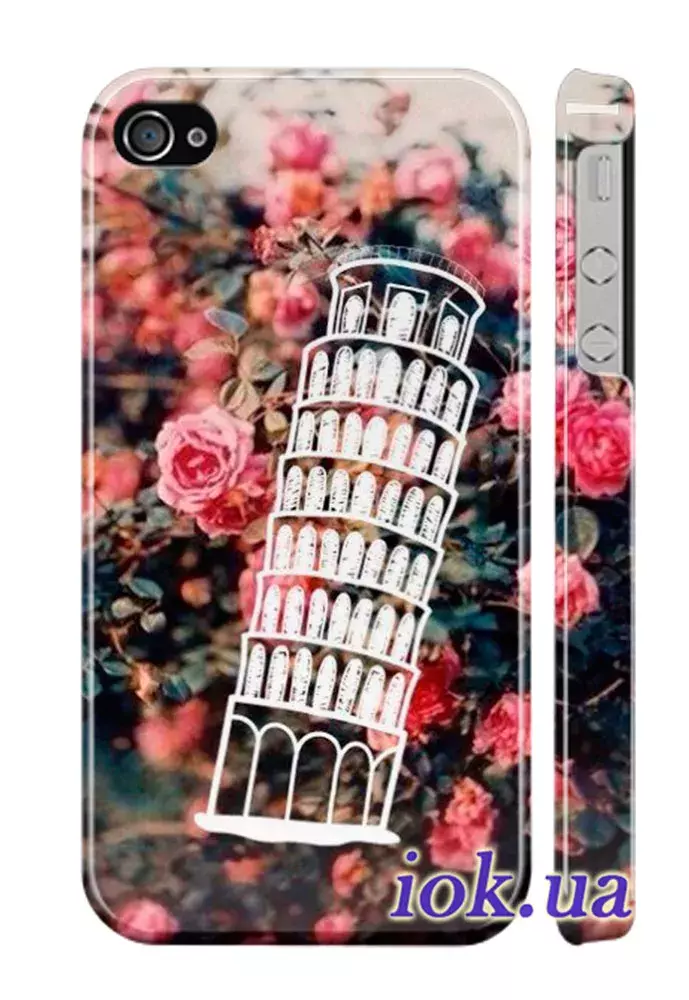 Чехол на iPhone 4/4S - Пизансткая Башня