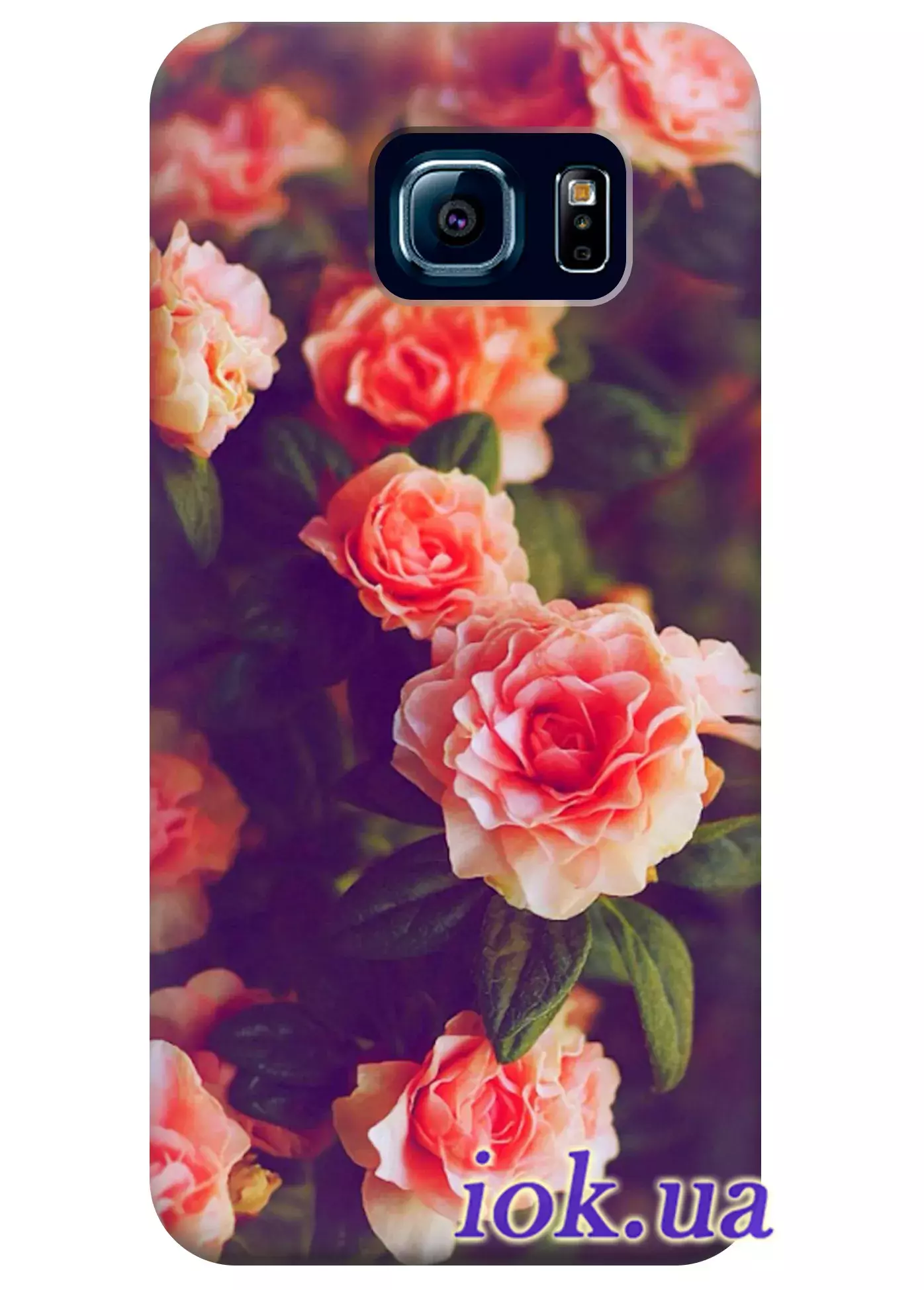 Чехол для Galaxy S6 - Чайная роза