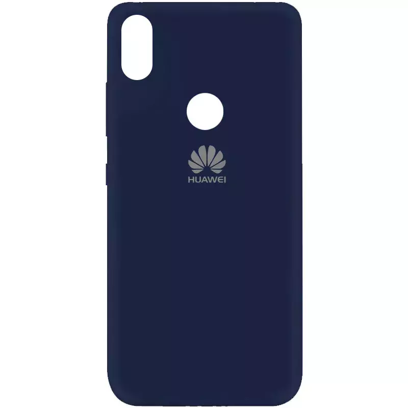 Чехол Silicone Cover My Color Full Protective (A) для Huawei P Smart+ (nova 3i), Синий / Midnight blue