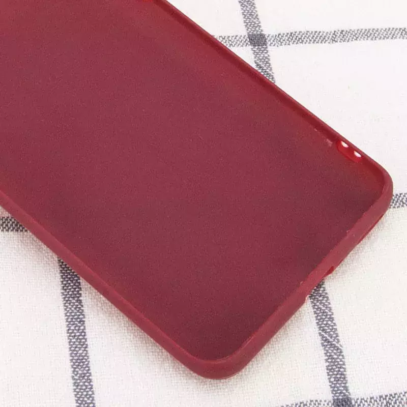 Силиконовый чехол Candy для Samsung Galaxy M52, Бордовый