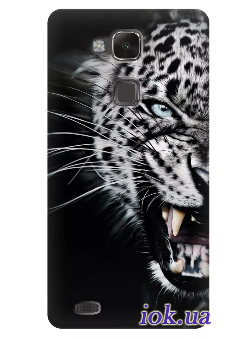 Чехол для Huawei Mate 7 - Шикарный леопард