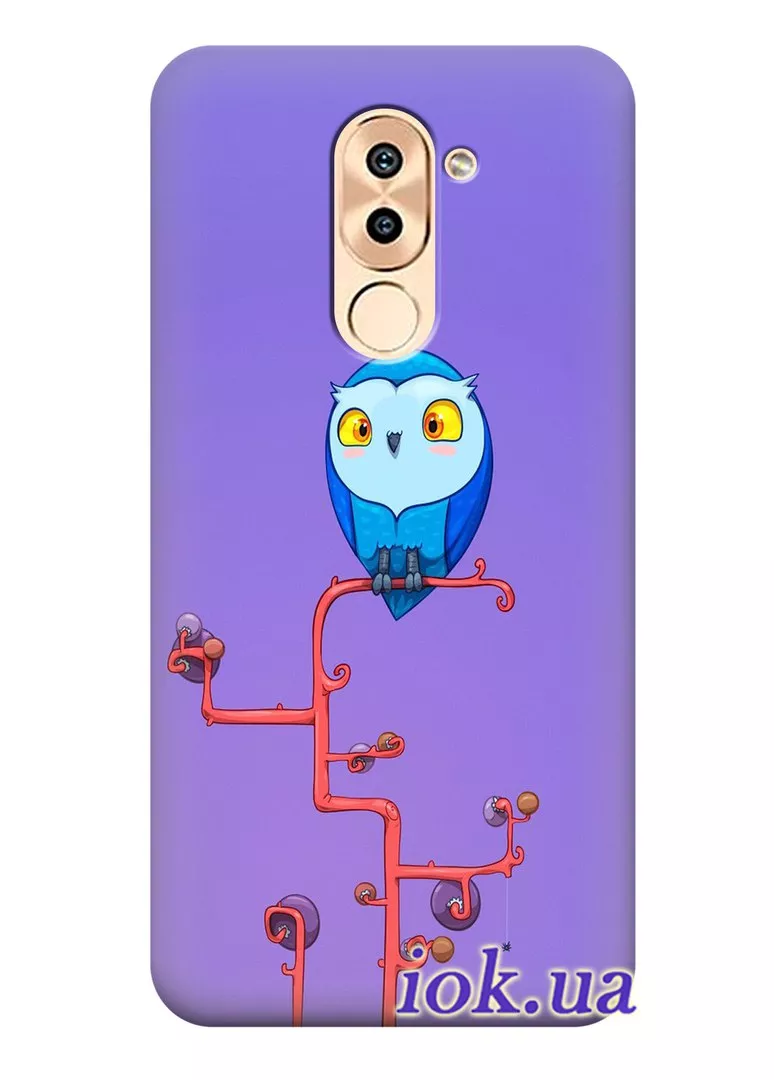 Чехол для Huawei Mate 9 Lite - Необычная сова