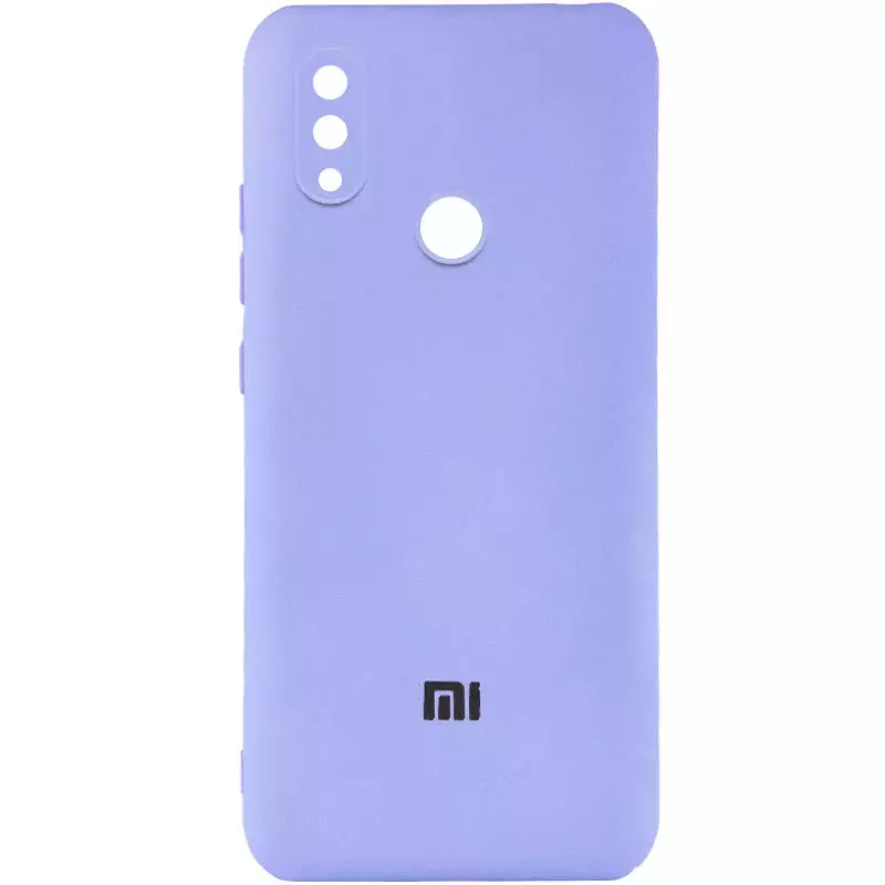 Чехол Silicone Cover My Color Full Camera (A) для Xiaomi Redmi Note 7 / Note 7 Pro / Note 7s, Сиреневый / Dasheen