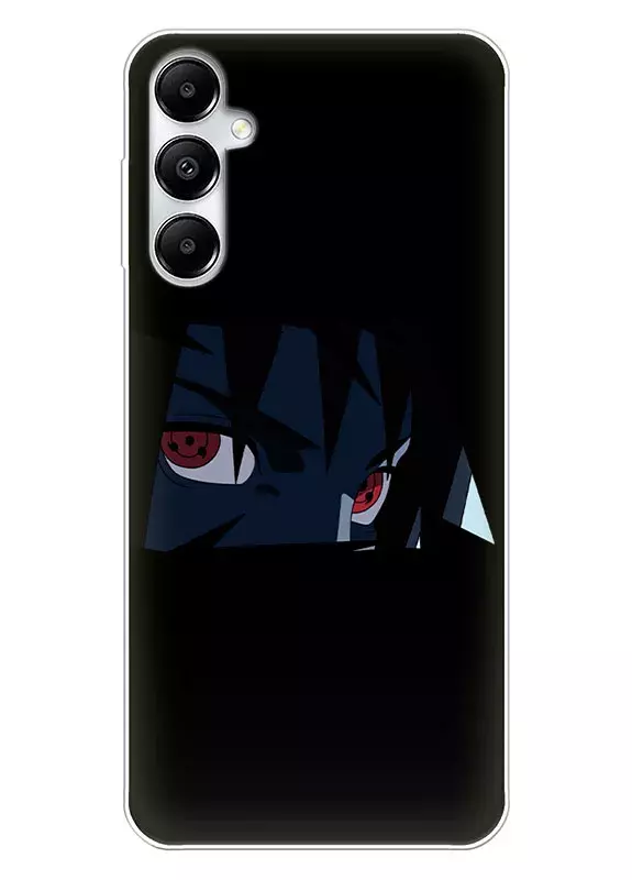 Чехол для Samsung Galaxy A05s - Naruto and Boruto, глаза Итачи Учиха крупным планом