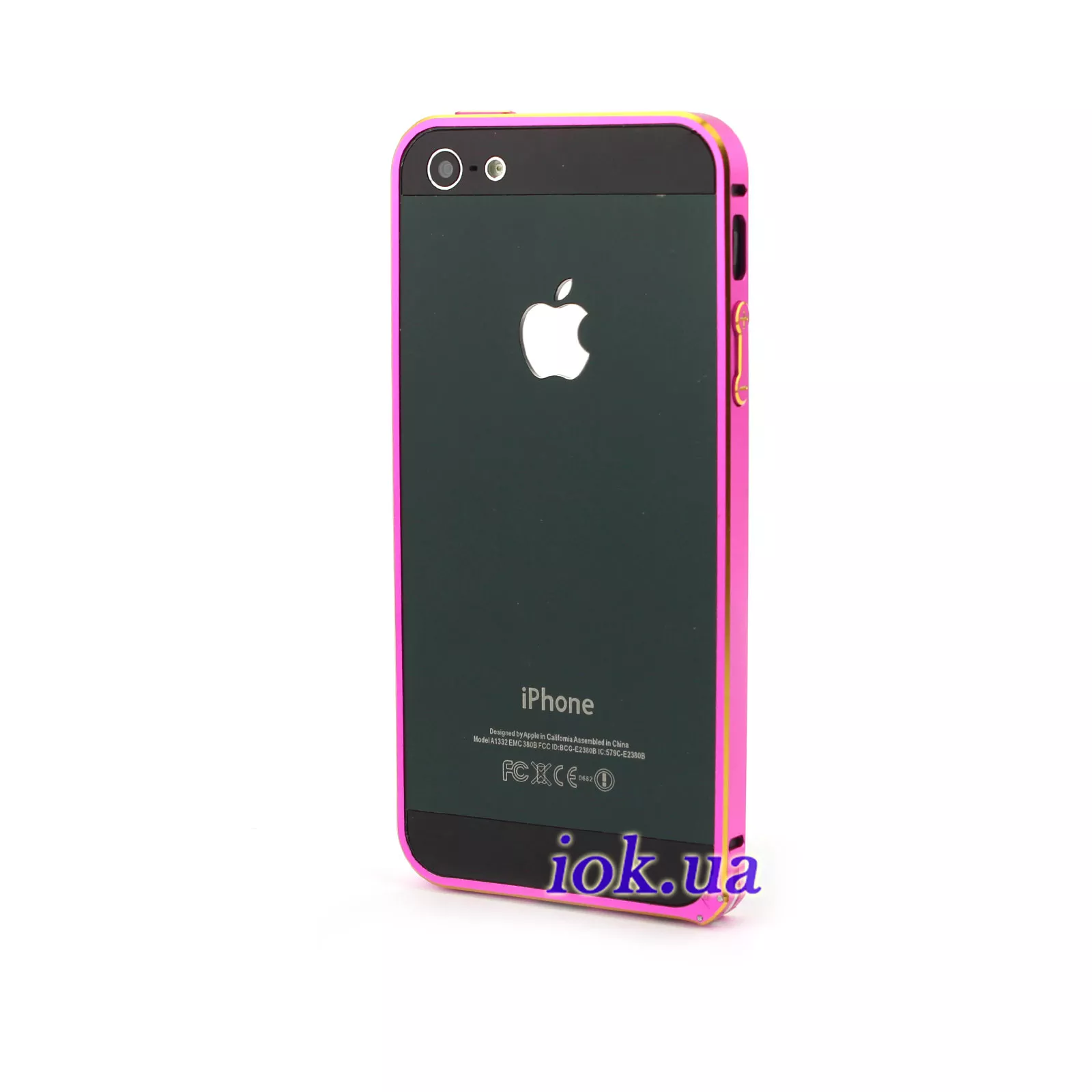 Ультра-тонкий бампер для iPhone 5/5S, розовый