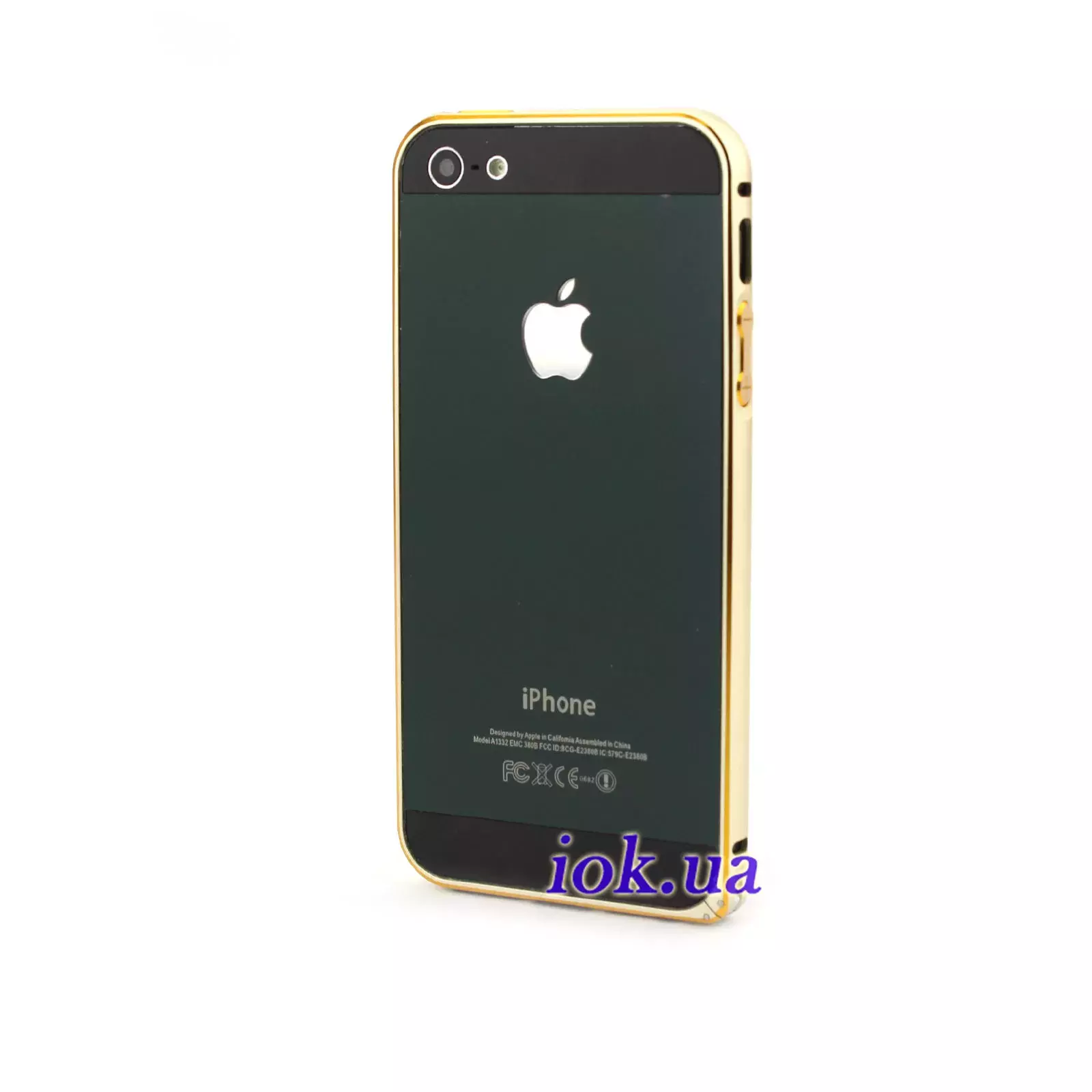 Ультра-тонкий бампер для iPhone 5/5S, золотой