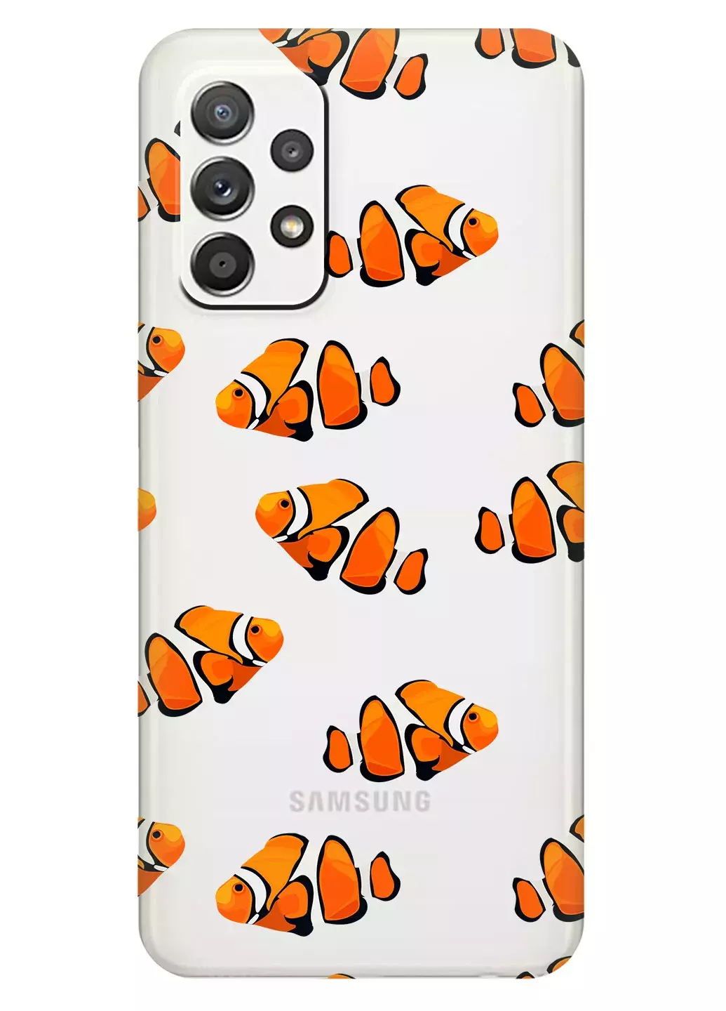 Чехол для Galaxy A52 - Рыбки