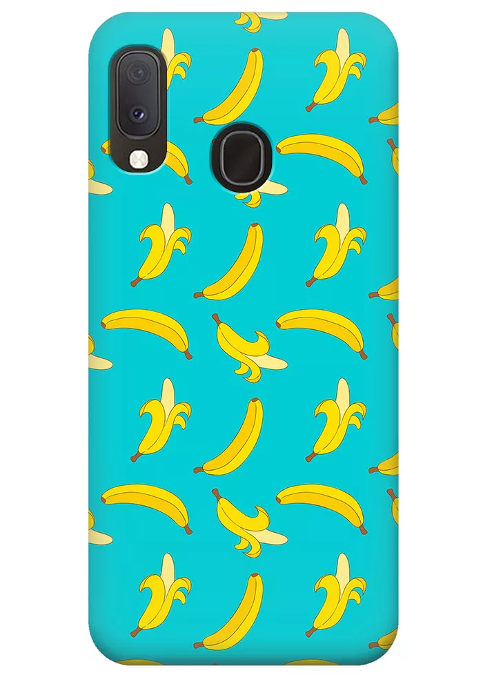Чехол для Galaxy A20e - Бананы