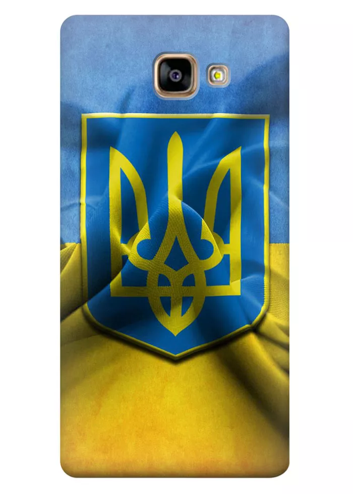 Чехол для Galaxy A5 (2016) - Флаг и Герб Украины