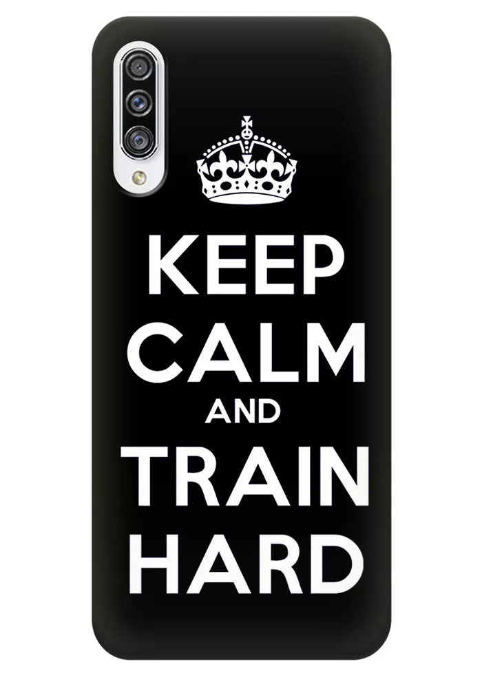 Чехол для Galaxy A50s - Train hard