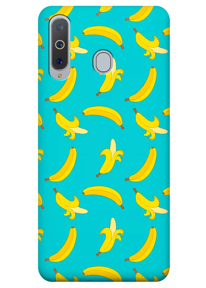 Чехол для Galaxy A8s - Бананы