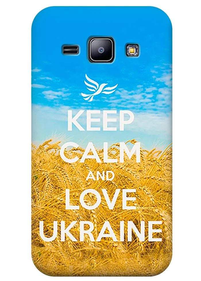Чехол для Galaxy J1 2016 - Love Ukraine