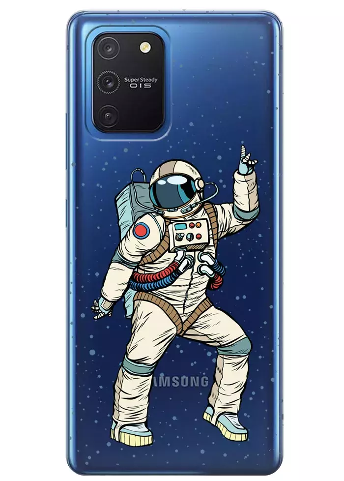 Чехол для Galaxy S10 Lite - Веселый космонавт