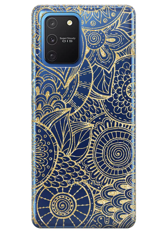 Чехол для Galaxy S10 Lite - Золотая мандала