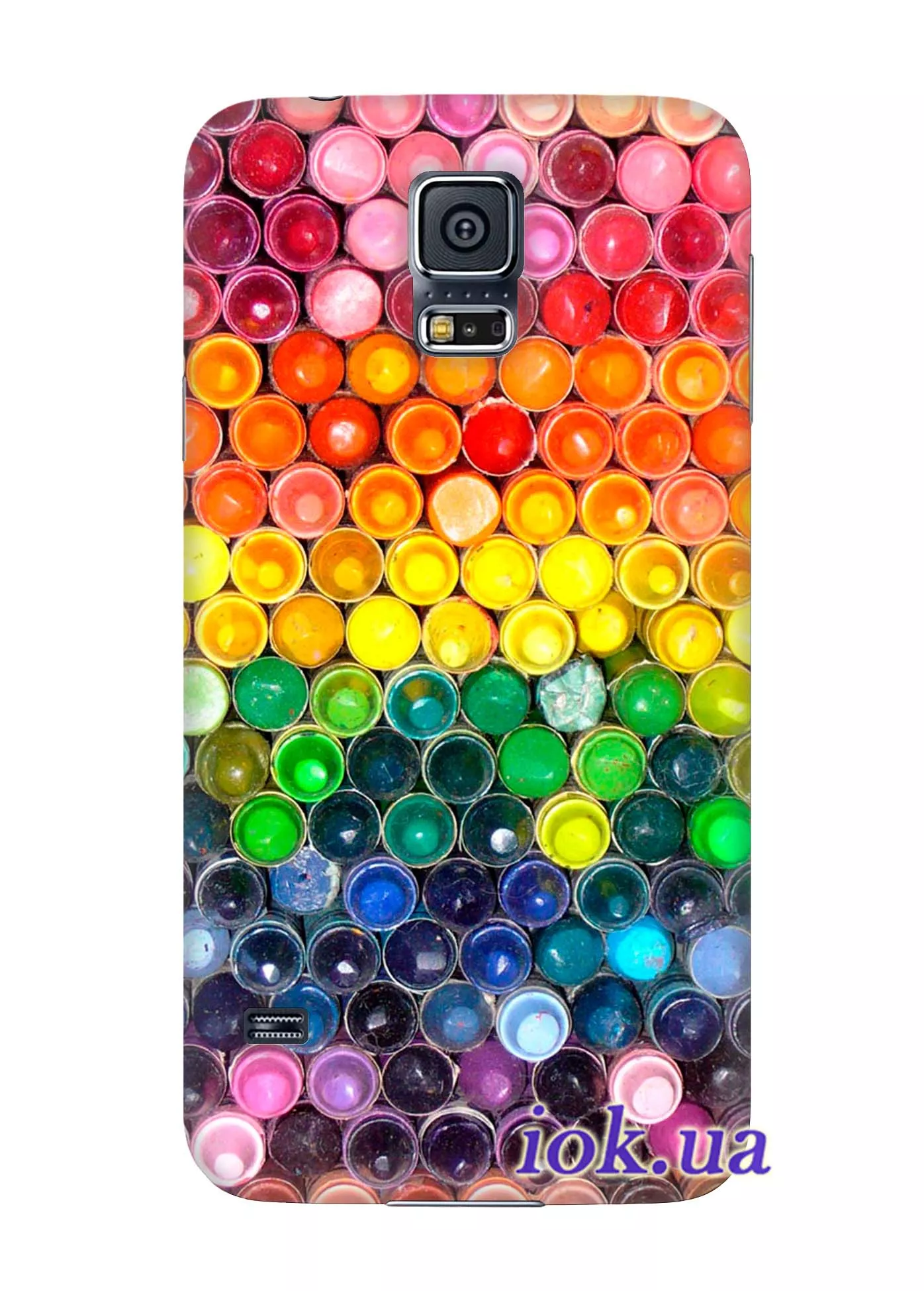 Чехол для Galaxy S5 Mini - Краски